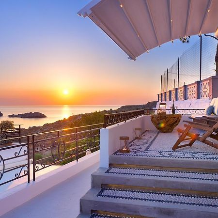 Lindos Shore Superior Studio (Adults Only) Bagian luar foto