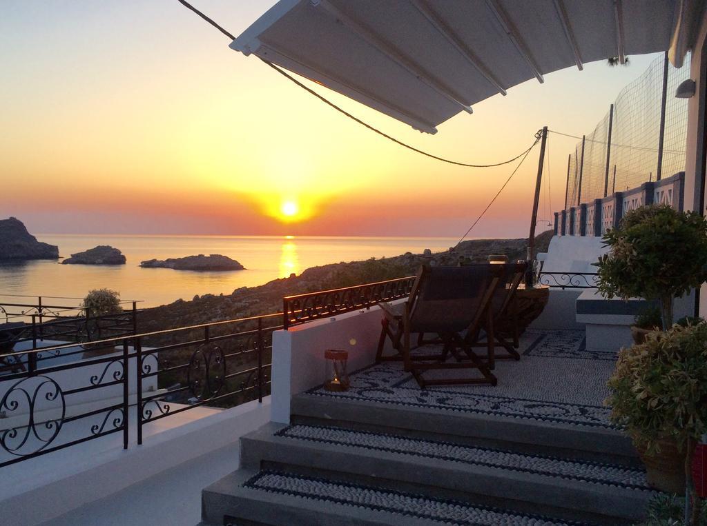 Lindos Shore Superior Studio (Adults Only) Bagian luar foto