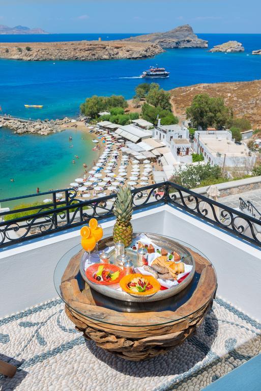 Lindos Shore Superior Studio (Adults Only) Bagian luar foto