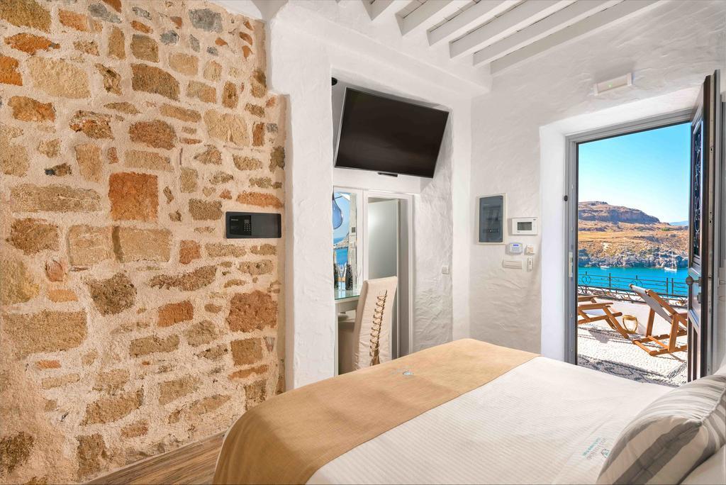 Lindos Shore Superior Studio (Adults Only) Bagian luar foto