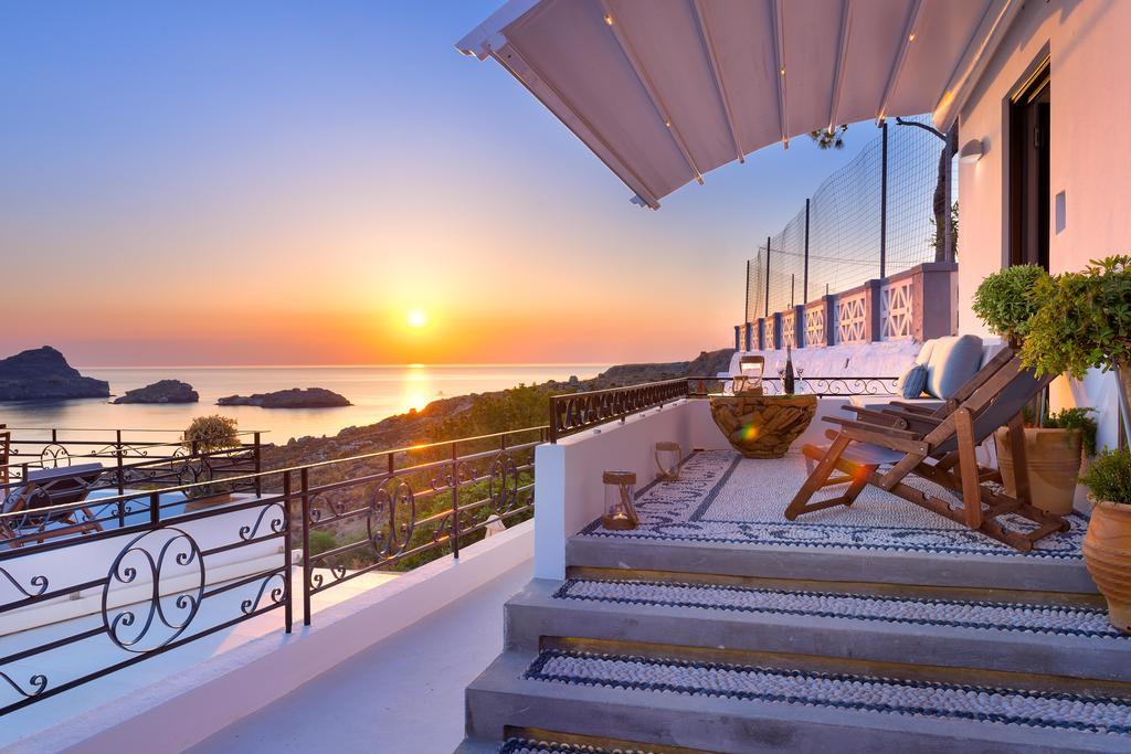 Lindos Shore Superior Studio (Adults Only) Bagian luar foto